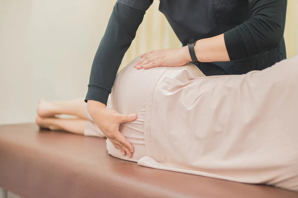 日本橋八重洲接骨院での基本施術の画像