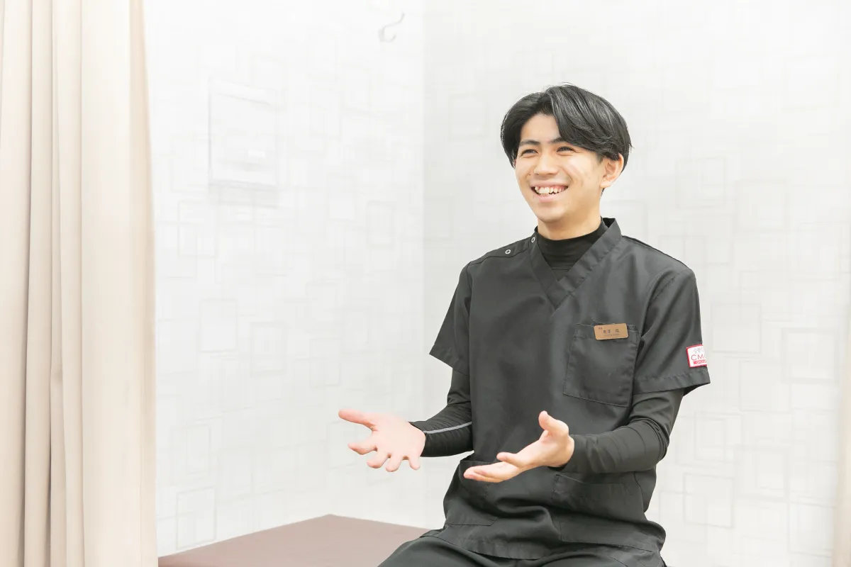 東京にある「日本橋八重洲接骨院」の先生